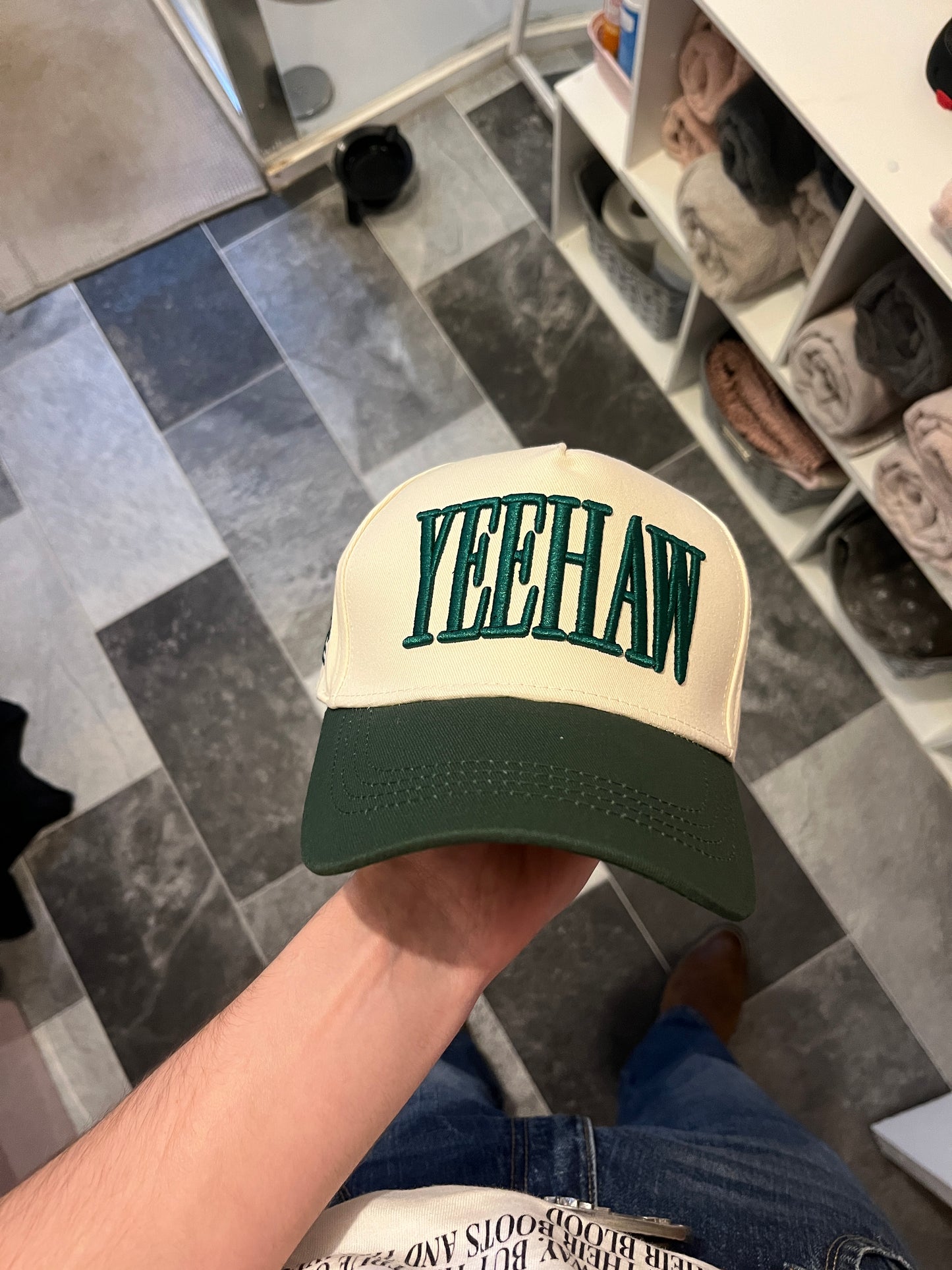 Yeehaw Slogan Cowboy Cap
