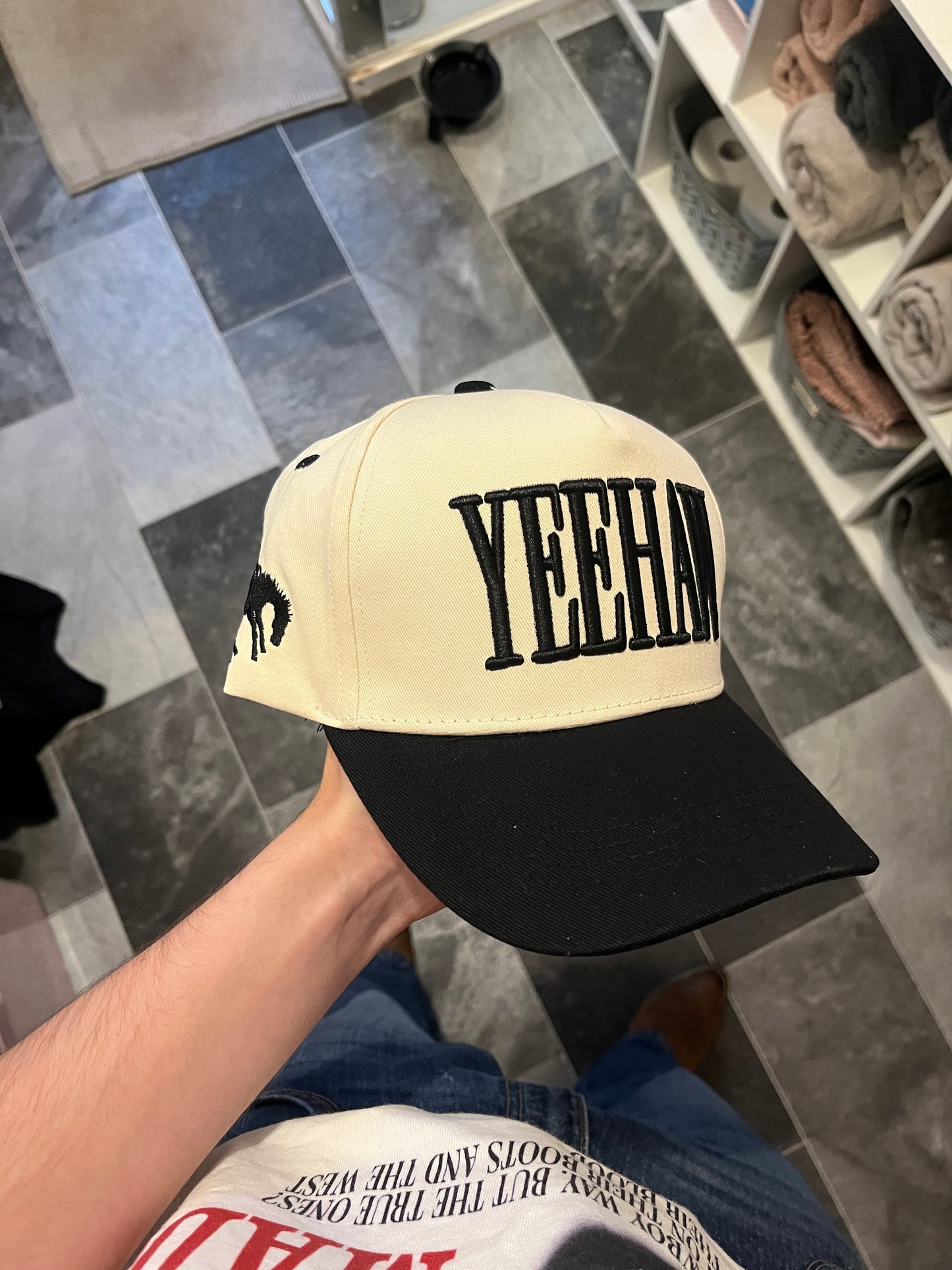 Yeehaw Slogan Cowboy Cap